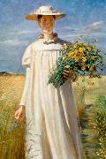 Michael Ancher Anna Ancher oil painting reproduction